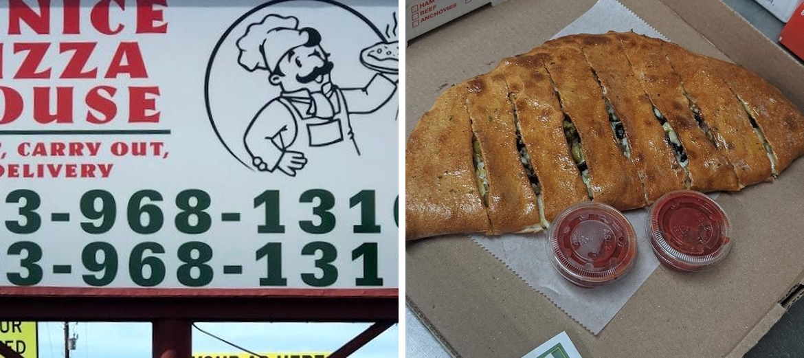 Venice Pizza Menu